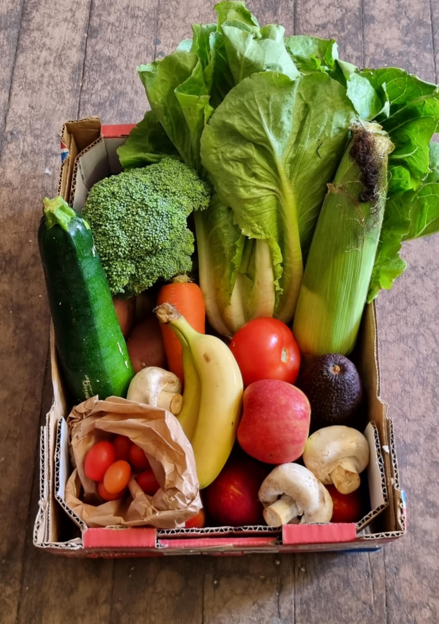 Fruit & Vegetable Box: $35 AUD