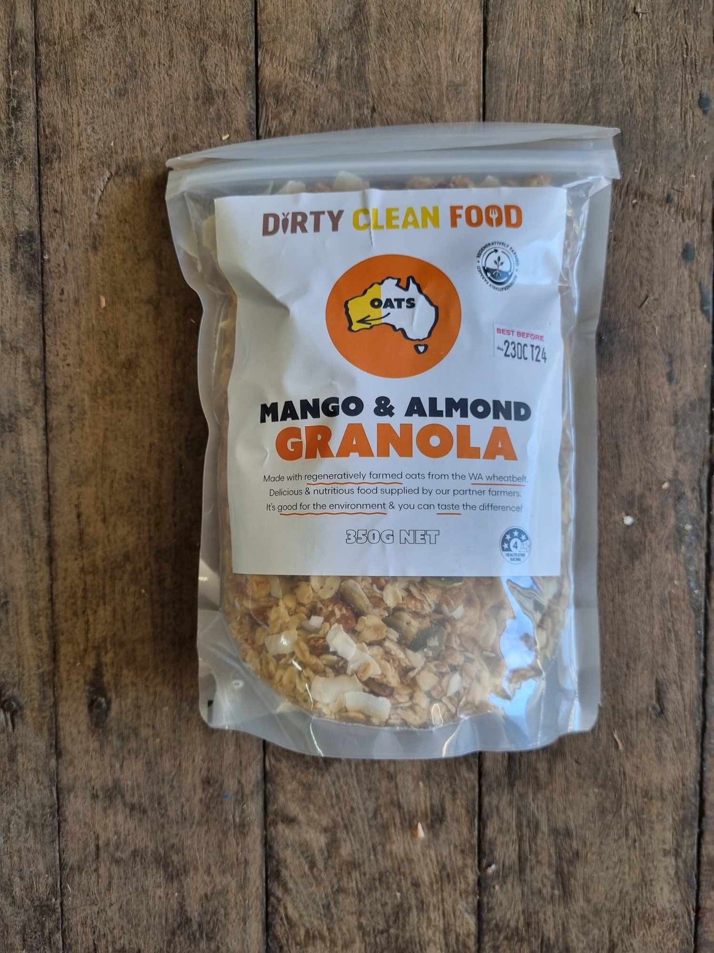 Dirty Clean Food Granola Mango