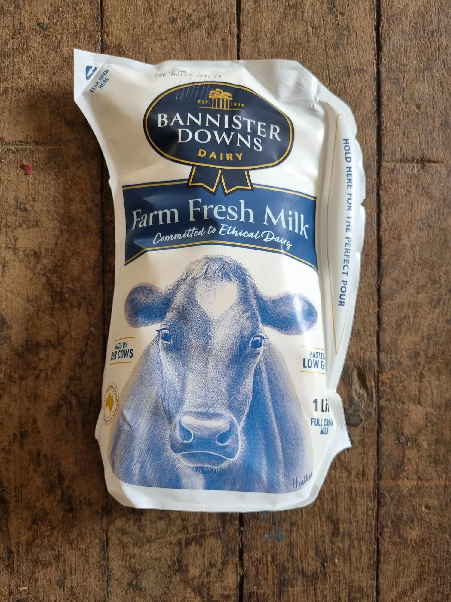 Bannister Downs Milk 1ltr