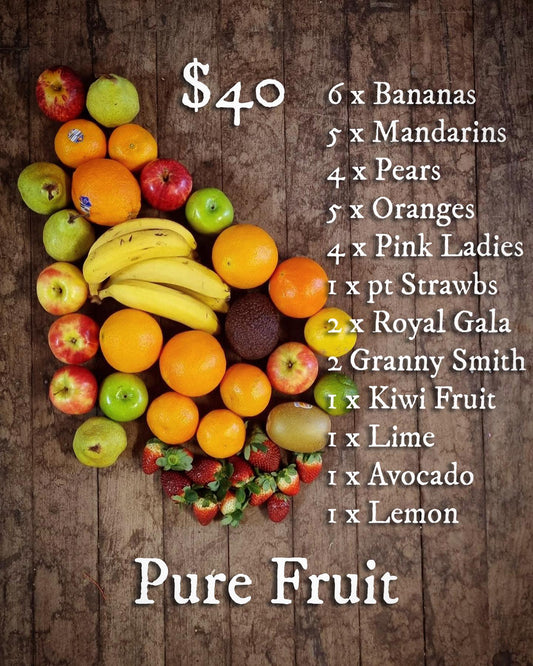 Fruit Box: $40 AUD